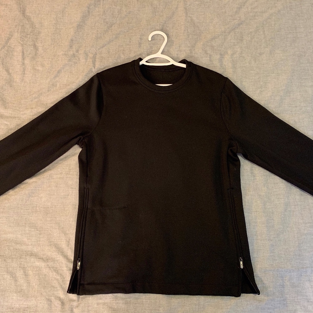 Lululemon Crew Neck Sweatshirt (Black - M)